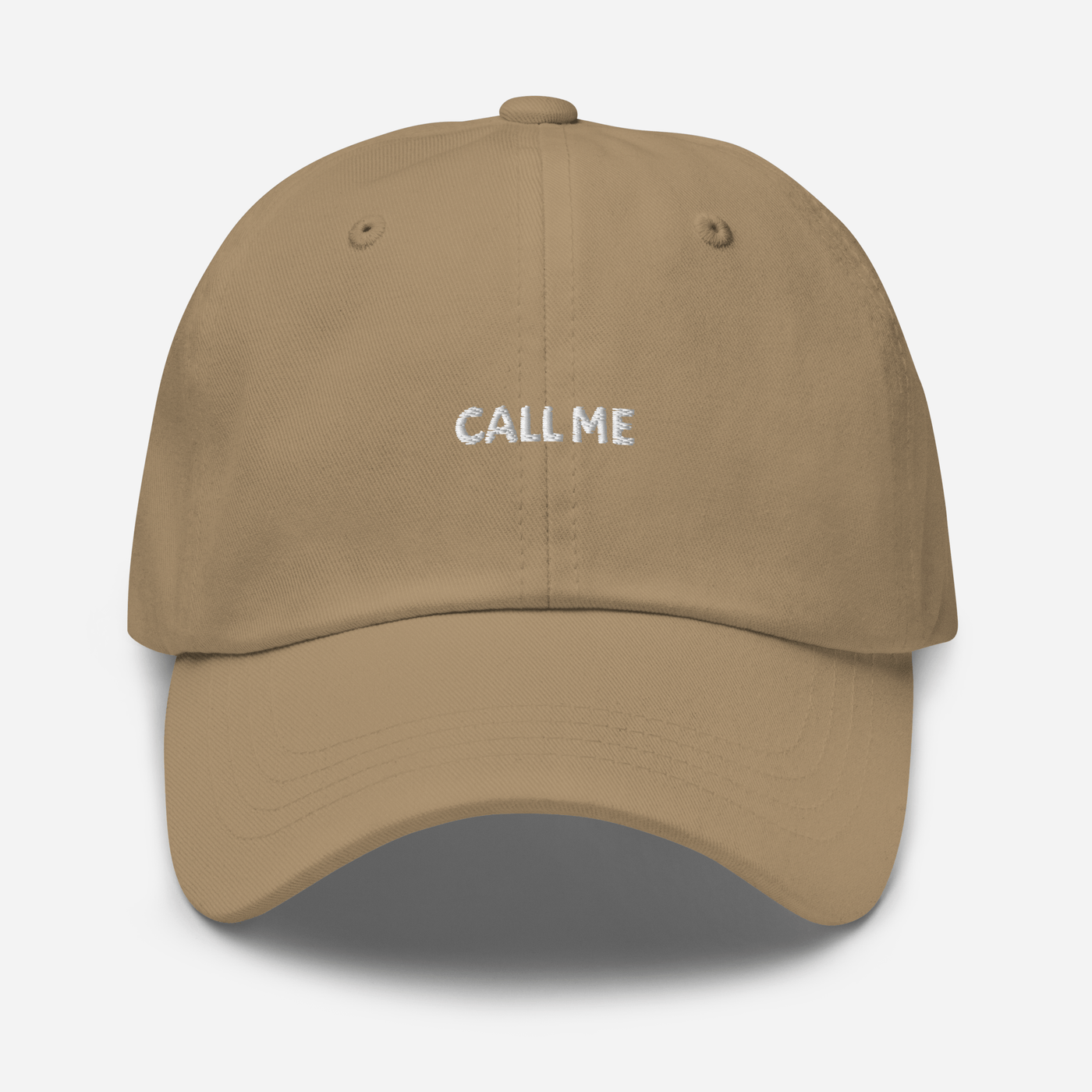 Call Me Dad hat - Khaki - - Just Another Cap Store