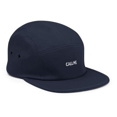 Call Me Five Panel Cap - Navy - - Just Another Cap Store