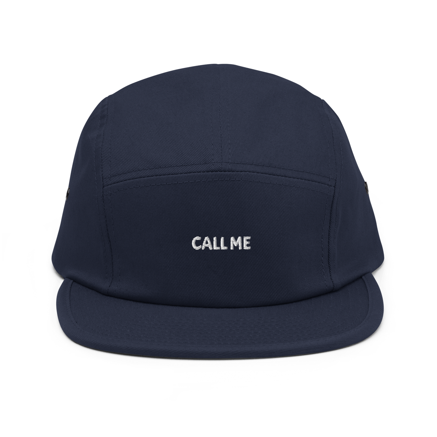 Call Me Five Panel Cap - Black - - Just Another Cap Store