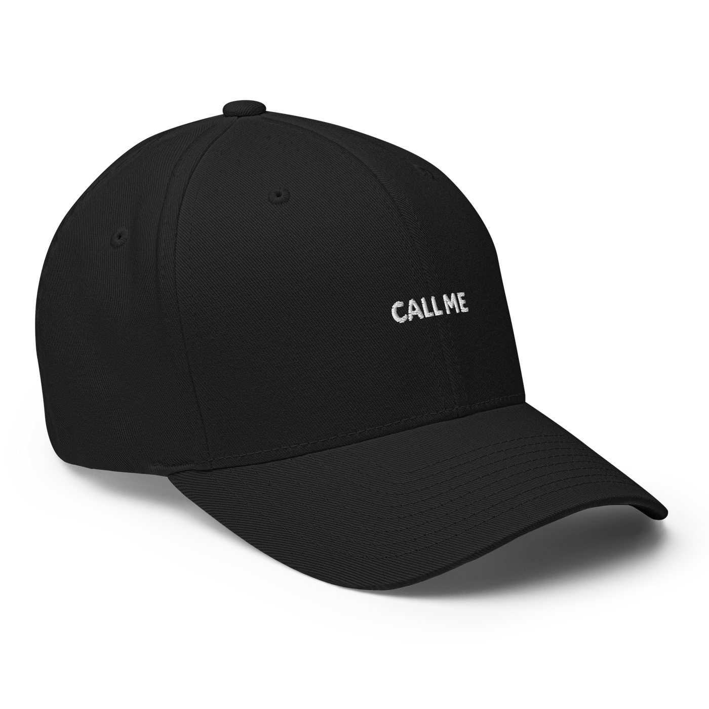 Call Me Flexfit Cap - Black - S/M - Just Another Cap Store