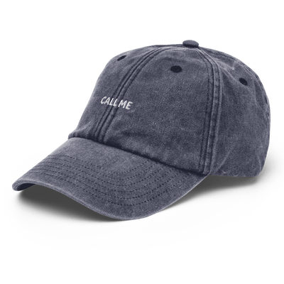 Call Me Vintage Hat - Vintage Denim - - Just Another Cap Store