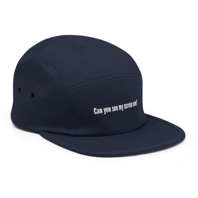 Can you see my screen now? Five Panel Hat - Navy - - Just Another Cap Store