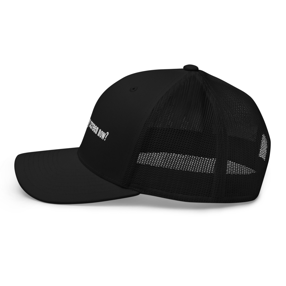 Can you see my screen now? Trucker Cap - Black - - Just Another Cap Store
