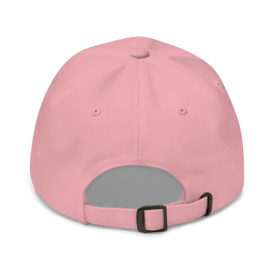 Cappuccino Dad hat - Pink - - Just Another Cap Store