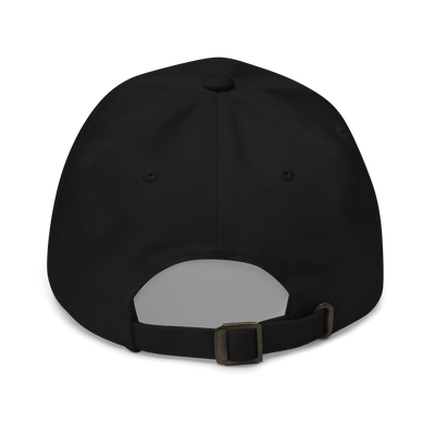 Cappuccino Dad hat - Black - - Just Another Cap Store