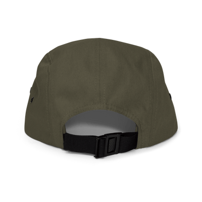 Cappuccino Five Panel Cap - Olive - - Just Another Cap Store