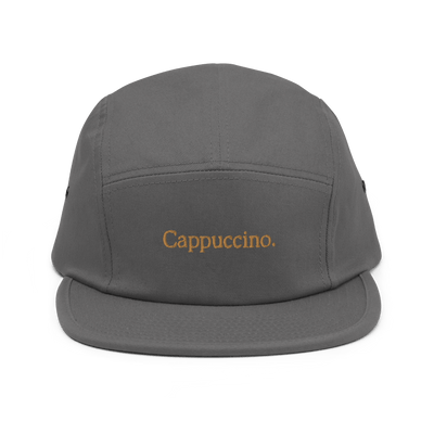 Cappuccino Five Panel Cap - Grey - - Just Another Cap Store