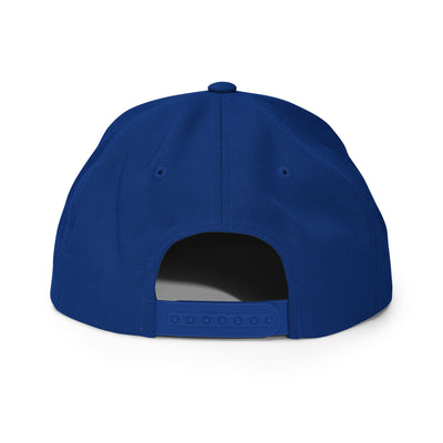 Cappuccino. Snapback Hat - Royal Blue - - Just Another Cap Store
