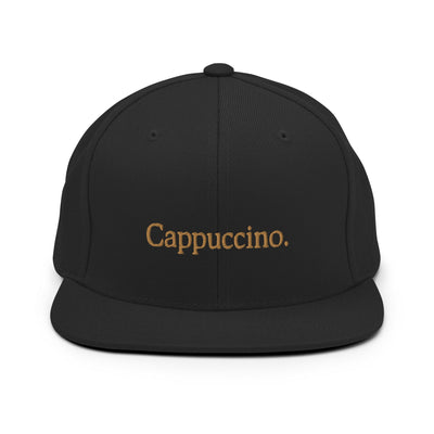 Cappuccino. Snapback Hat - Black - - Just Another Cap Store