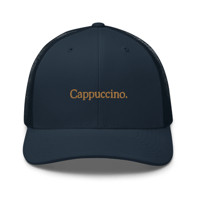 Cappuccino. Trucker Cap - Navy - - Just Another Cap Store