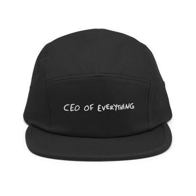 CEO of everything Five Panel Cap - Navy - - Just Another Cap Store
