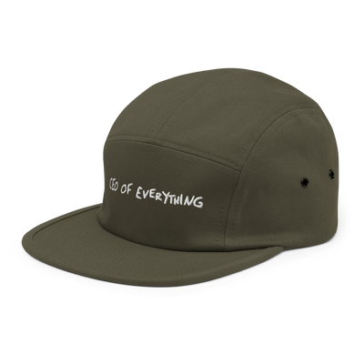 CEO of everything Five Panel Cap - Olive - - Just Another Cap Store