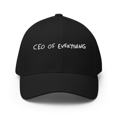 CEO of everything Flexfit cap - Black - S/M - Just Another Cap Store