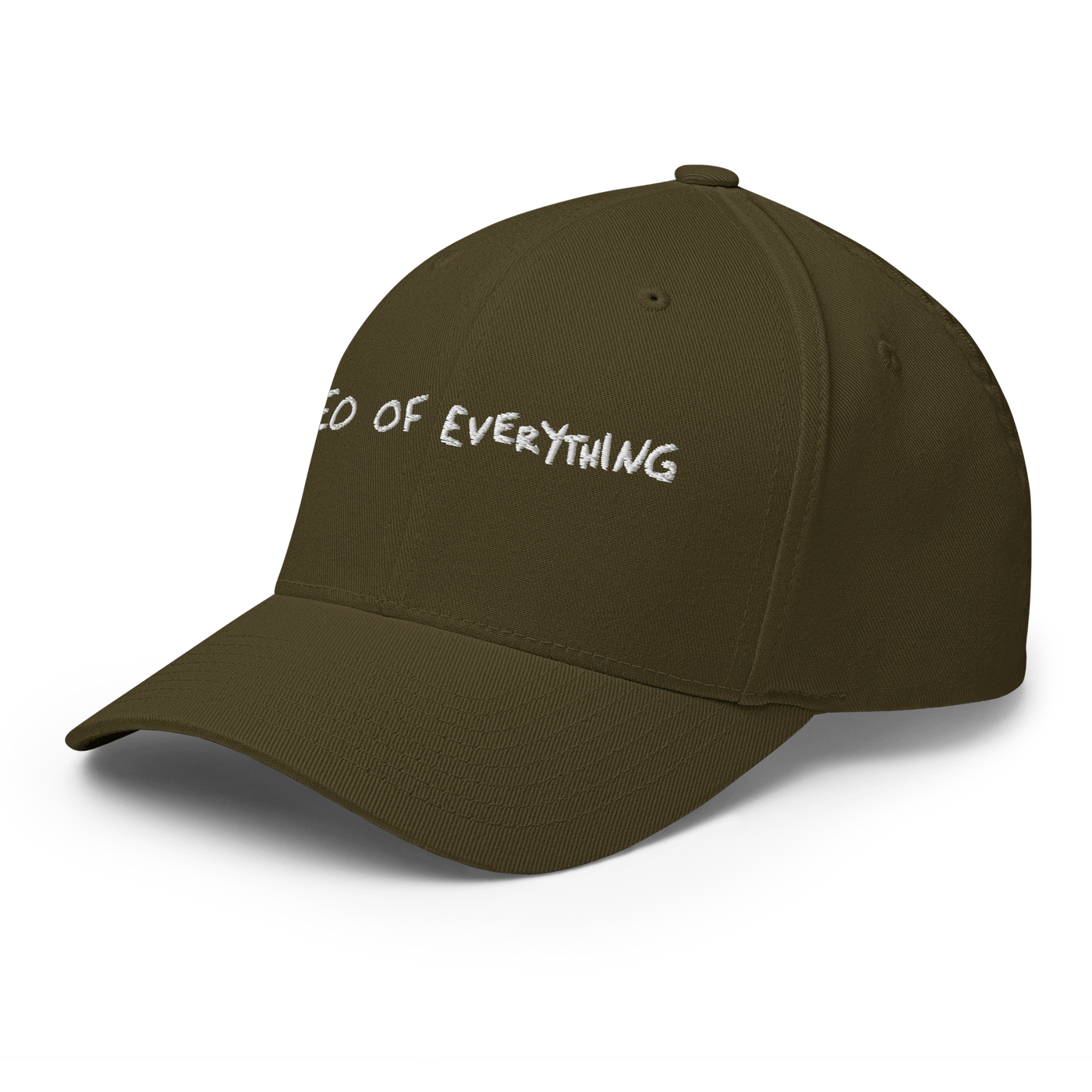 CEO of everything Flexfit cap - Olive - S/M - Just Another Cap Store