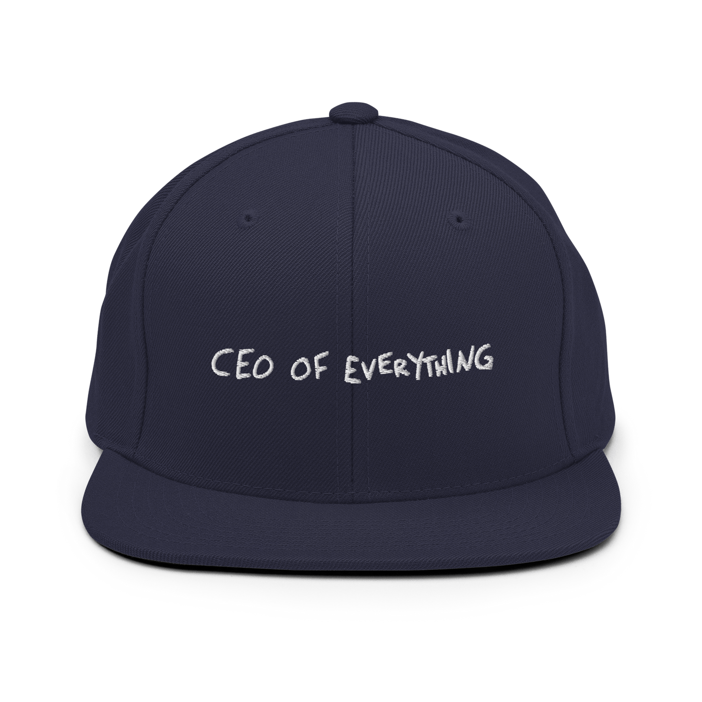CEO of everything Snapback - Maroon - - Just Another Cap Store