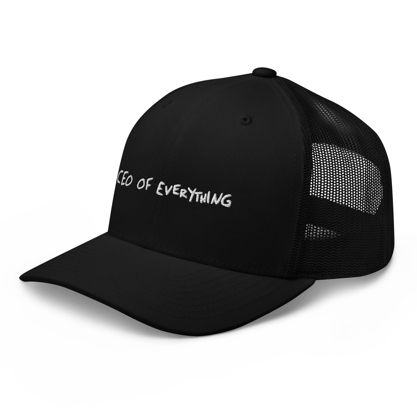 CEO of everything Trucker Cap - Black - - Just Another Cap Store