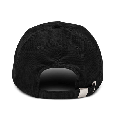 Cheese Fondue Corduroy hat - Black - - Just Another Cap Store