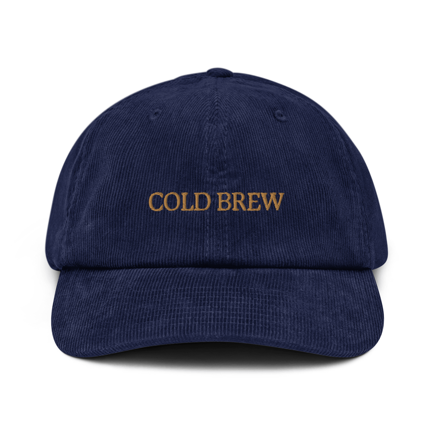 Cold Brew Corduroy hat - Oxford Navy - - Just Another Cap Store