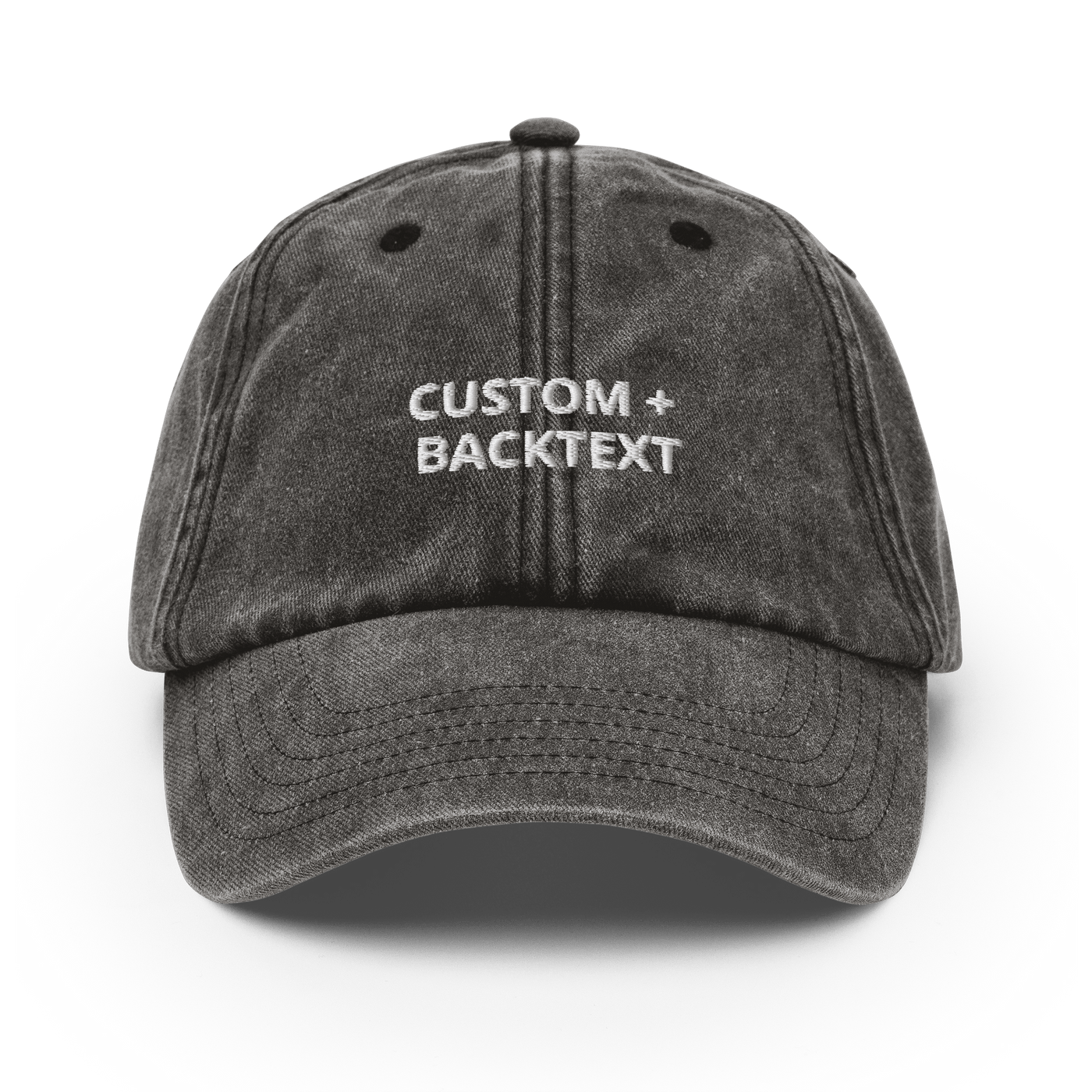 Custom + Back Vintage Hat - Just Another Cap Store
