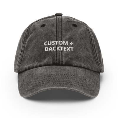 Custom + Back Vintage Hat - Just Another Cap Store