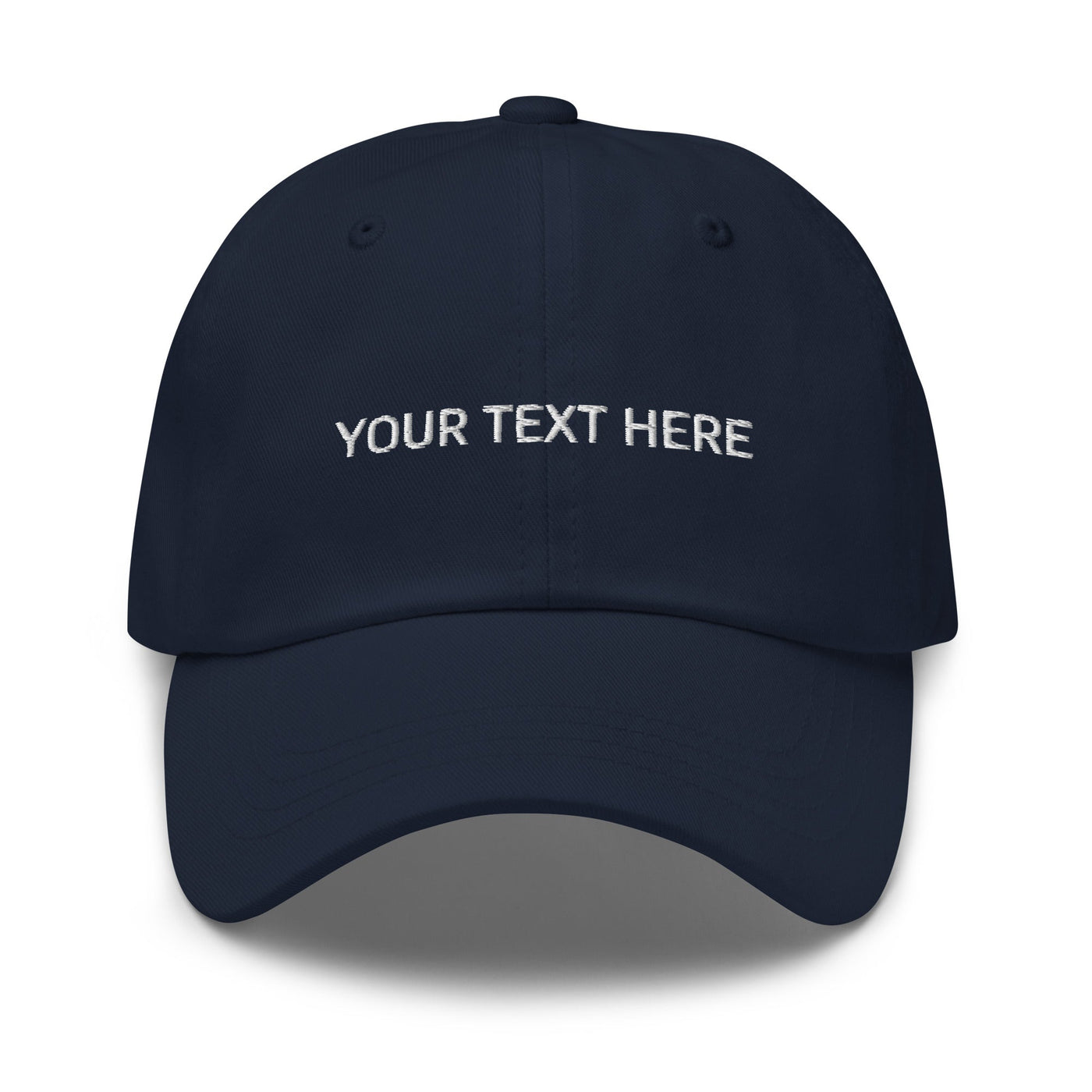 Customize Your own Dad Hat - Navy - - Just Another Cap Store