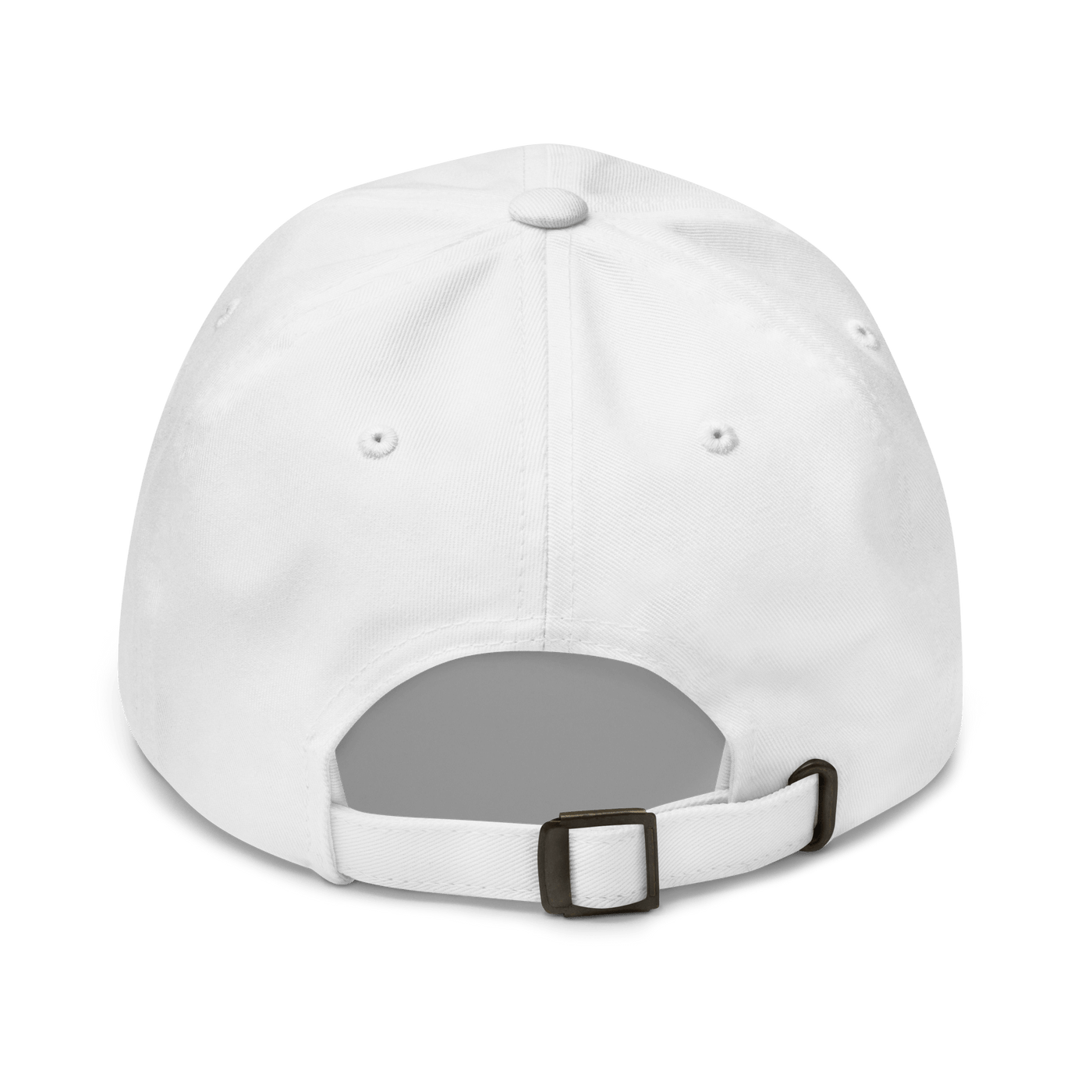 Dad hat - White - - Just Another Cap Store