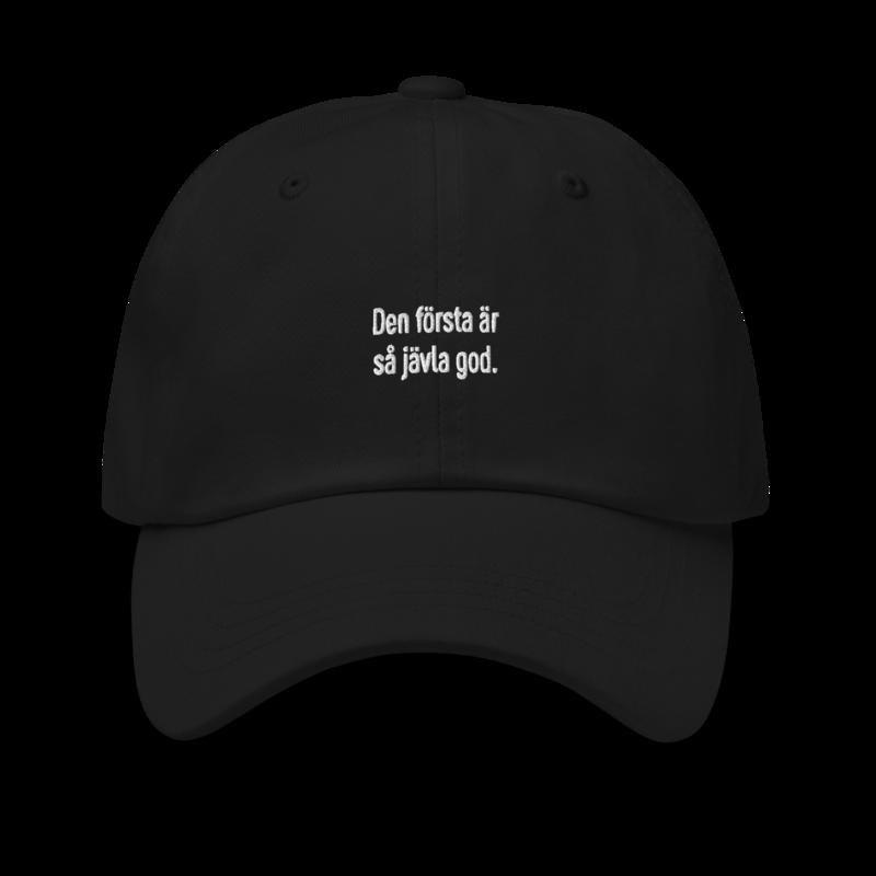 Den första Dad hat - Black - Just Another Cap Store