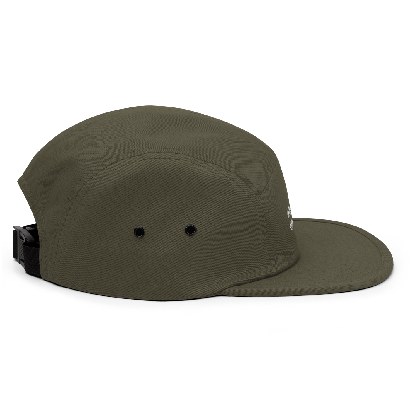 Den första Five Panel Hat - Olive - - Just Another Cap Store