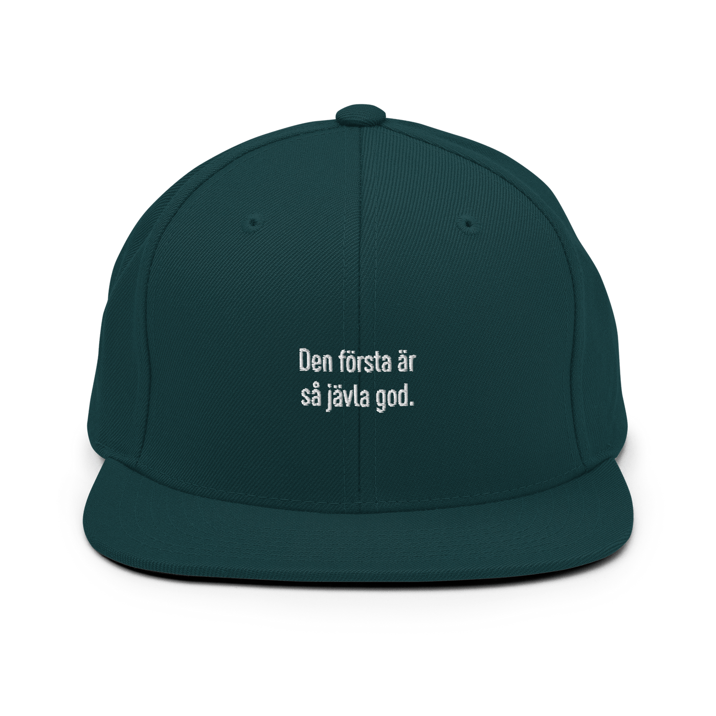 Den första Snapback - Spruce - - Just Another Cap Store