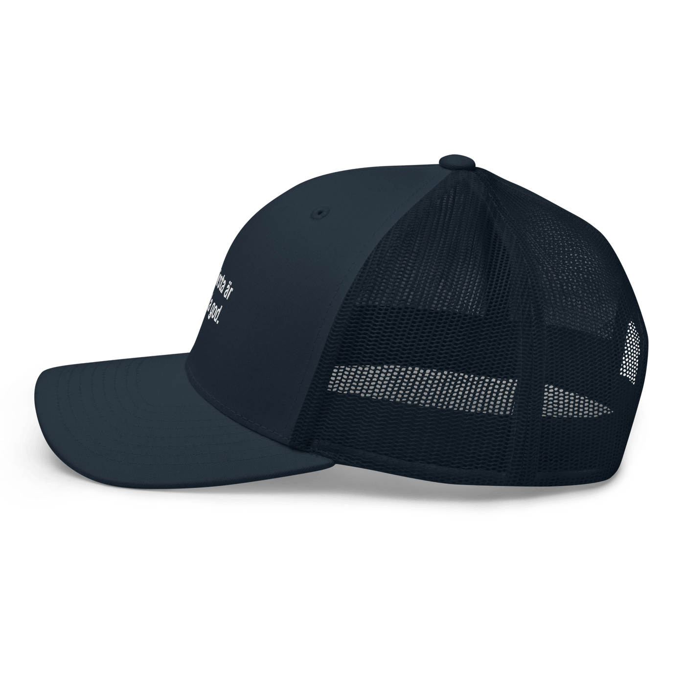 Den första Trucker Cap - Black - - Just Another Cap Store