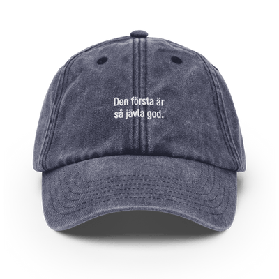 Den första Vintage Hat - Vintage Denim - - Just Another Cap Store