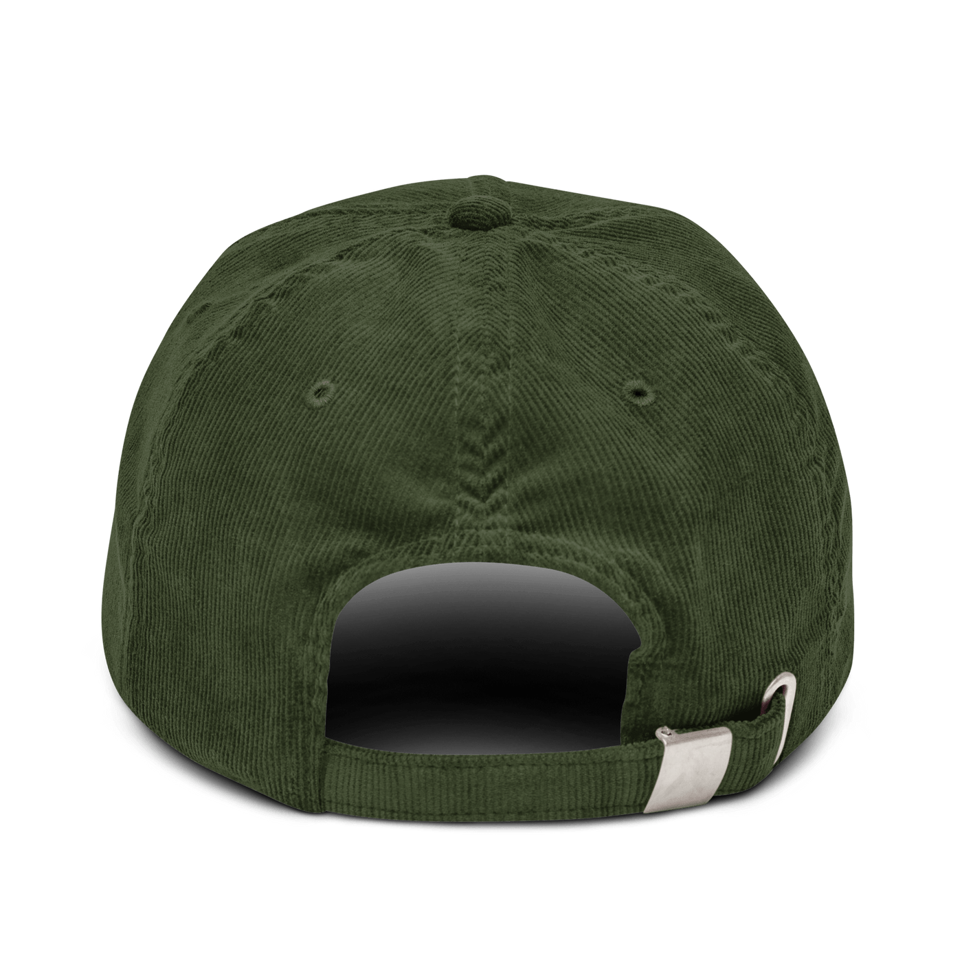 Dogs before Dudes Corduroy hat - Dark Olive - - Just Another Cap Store