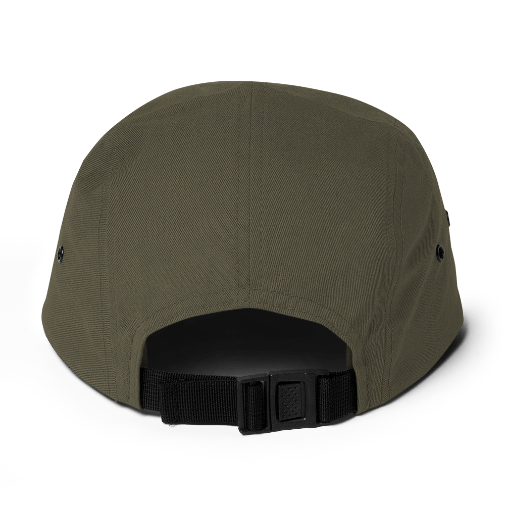 Dogs before Dudes Five Panel Cap - Olive - - Just Another Cap Store
