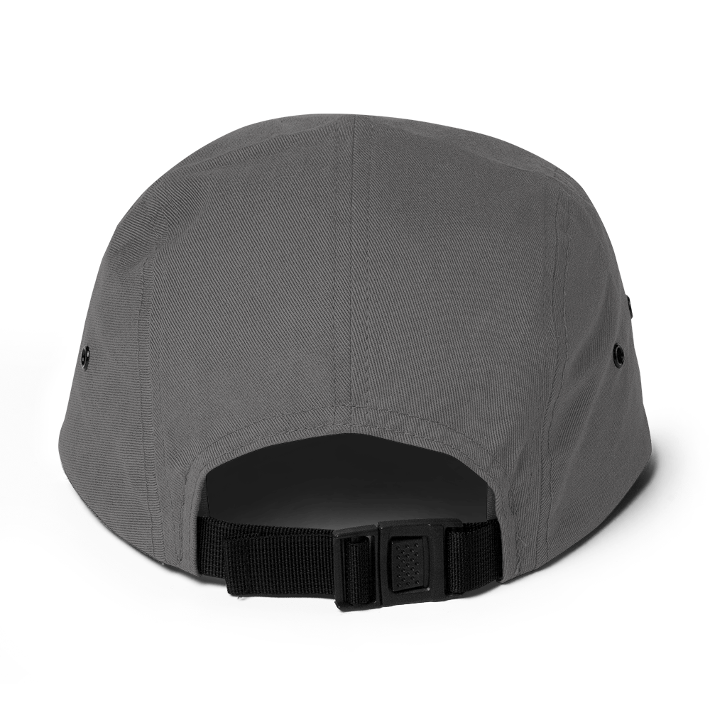 Dogs before Dudes Five Panel Cap - Grey - - Just Another Cap Store
