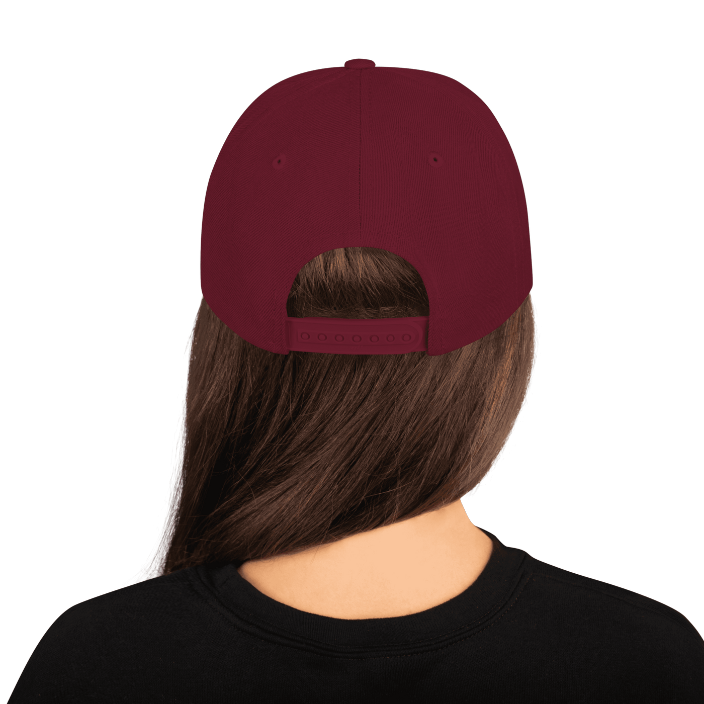 Dogs before Dudes Snapback Hat - Maroon - - Just Another Cap Store