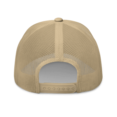 Dogs before Dudes Trucker Cap - Khaki - - Just Another Cap Store