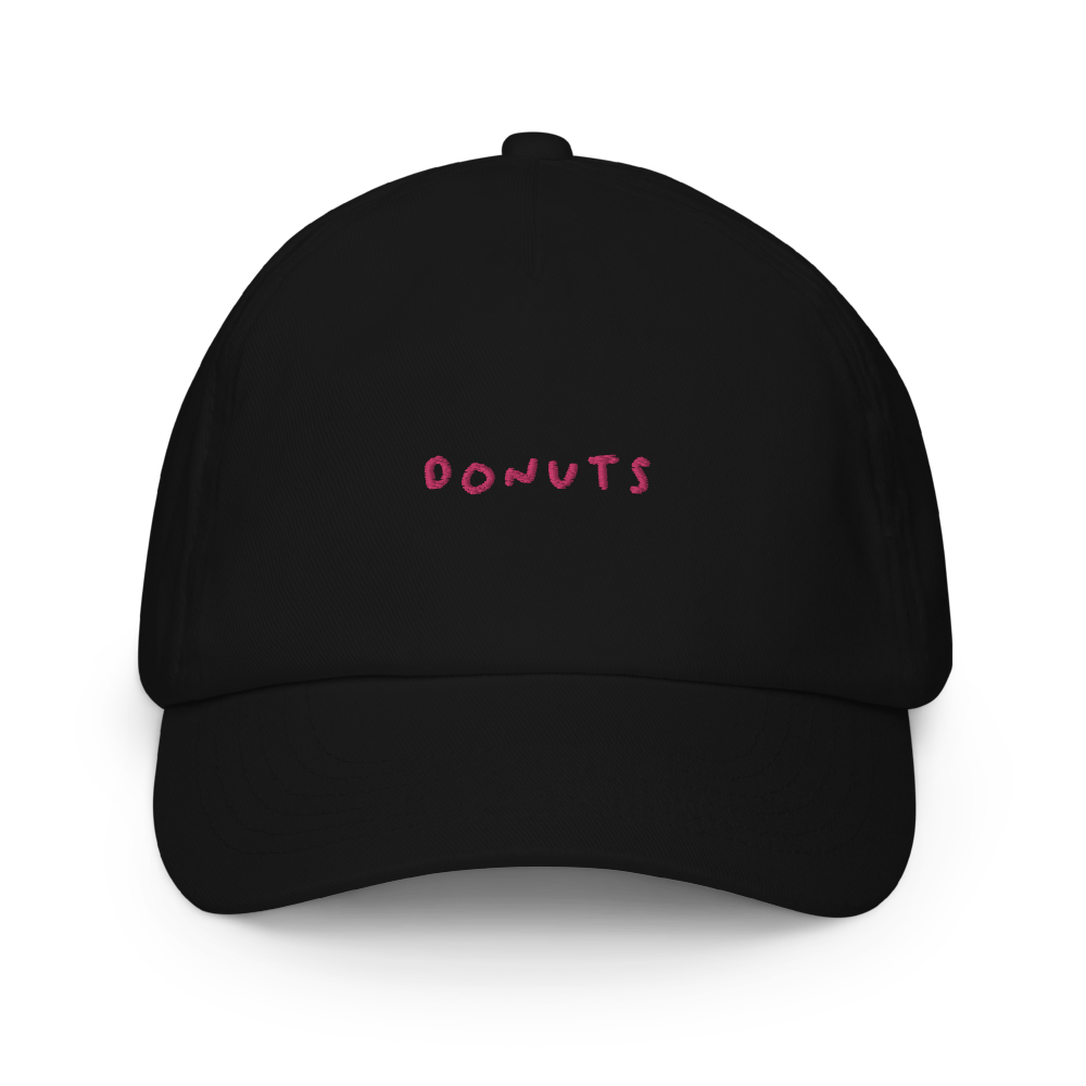 Donuts Kids cap - Black - - Just Another Cap Store