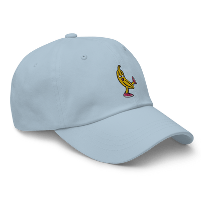 Drunk Banana Dad hat - Light Blue - - Just Another Cap Store