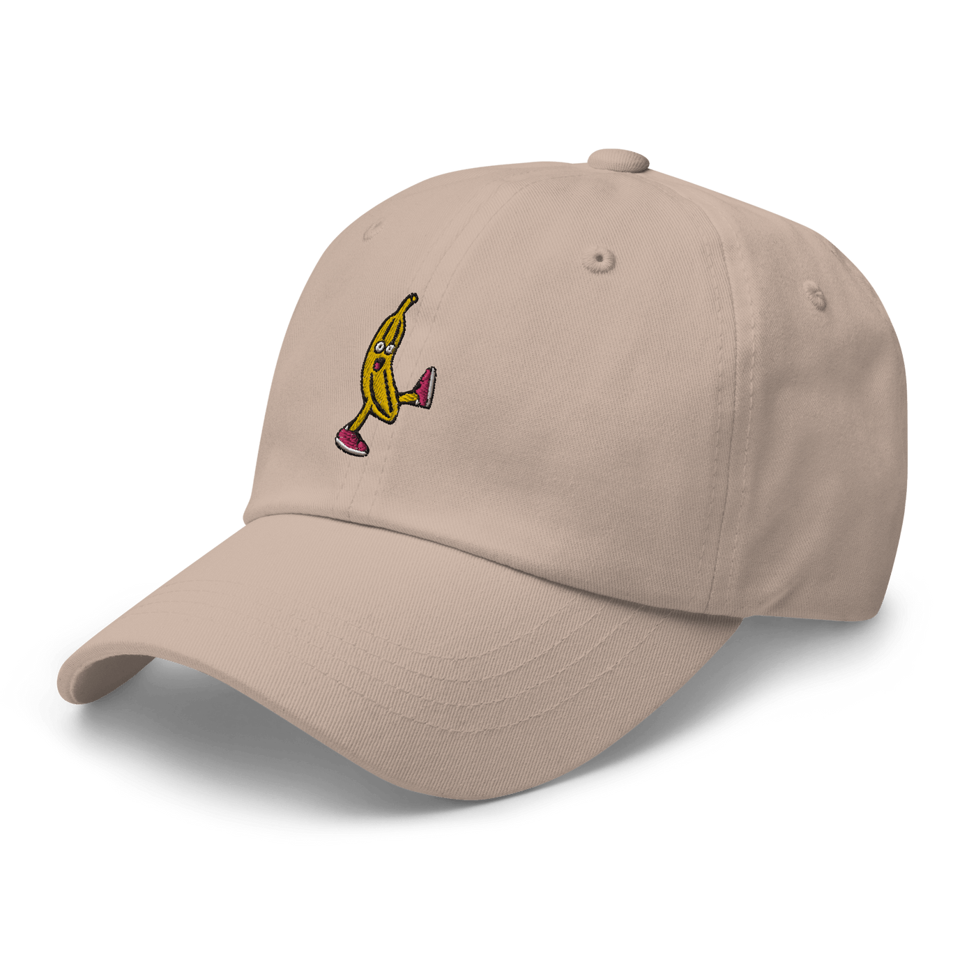 Drunk Banana Dad hat - Stone - - Just Another Cap Store