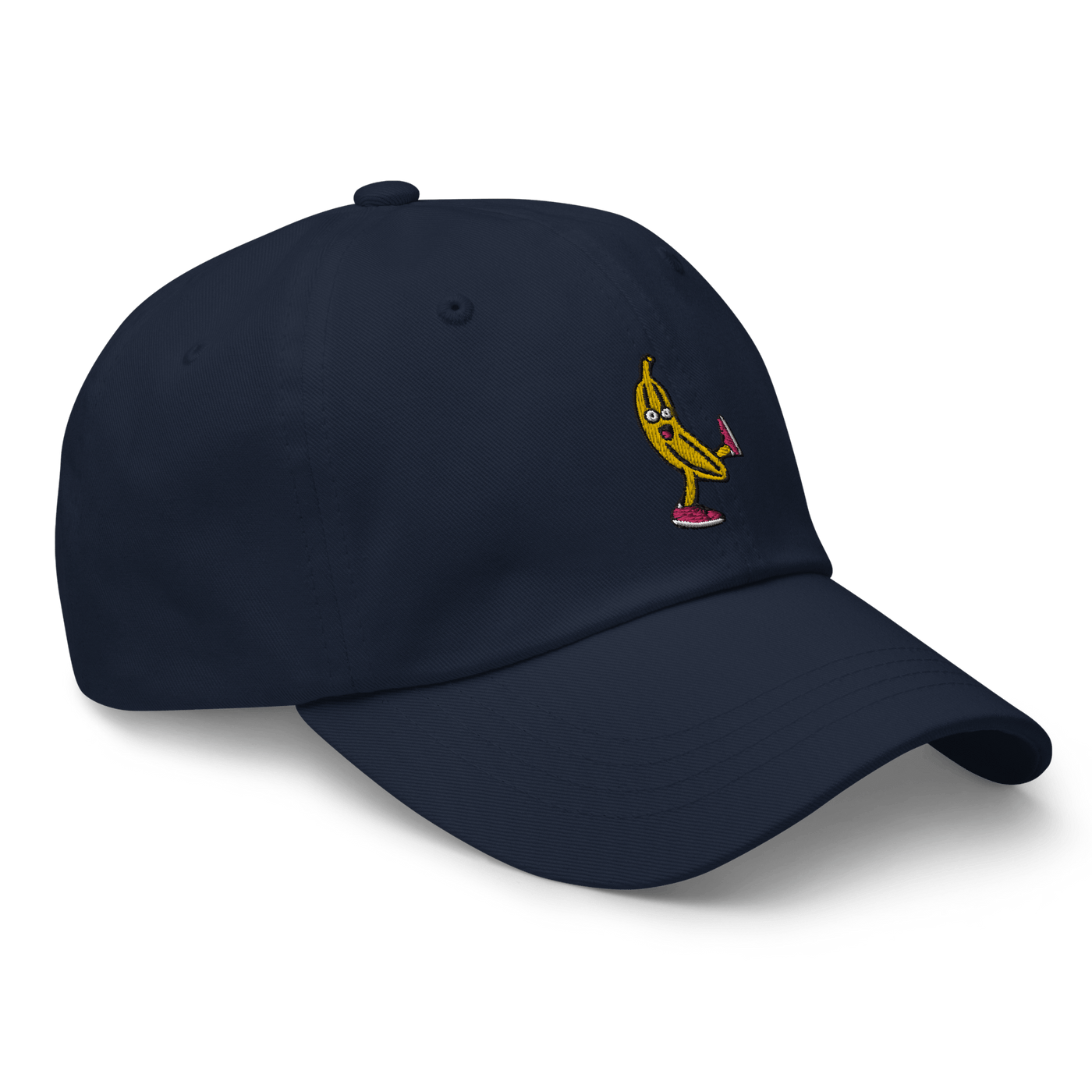 Drunk Banana Dad hat - Navy - - Just Another Cap Store