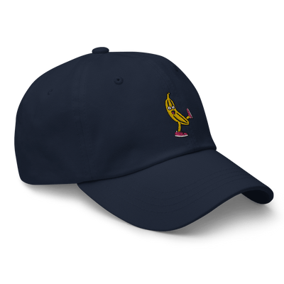 Drunk Banana Dad hat - Navy - - Just Another Cap Store