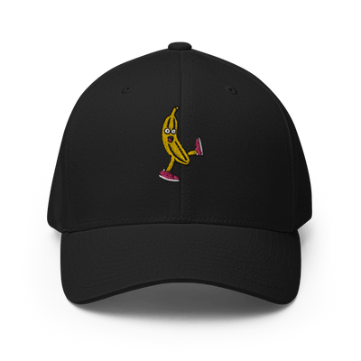Drunk Banana Flexfit Cap - Dark Navy - S/M - Just Another Cap Store