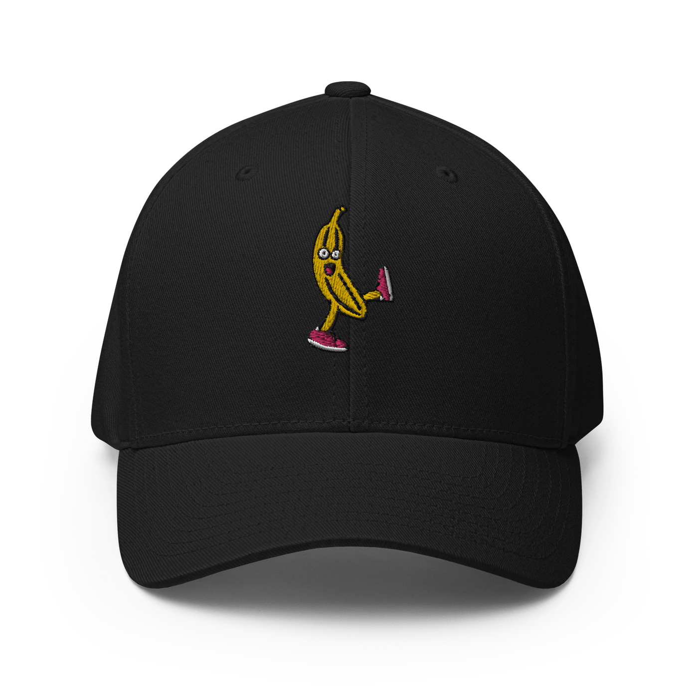Drunk Banana Flexfit Cap - Black / S/M - OUTLET - Just Another Cap Store