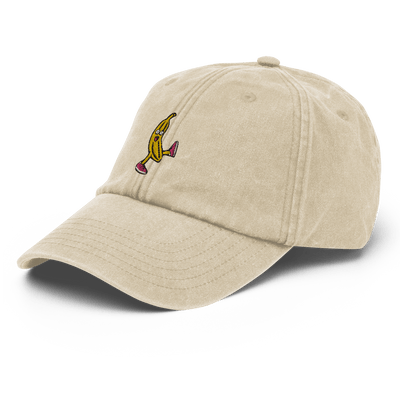 Drunk Banana Vintage Hat - Vintage Stone - - Just Another Cap Store