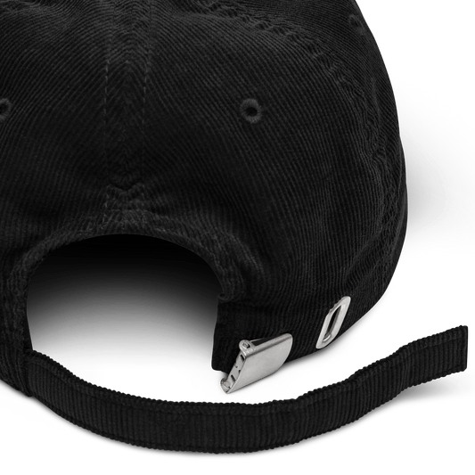 FAKE Corduroy hat - Black - - Just Another Cap Store