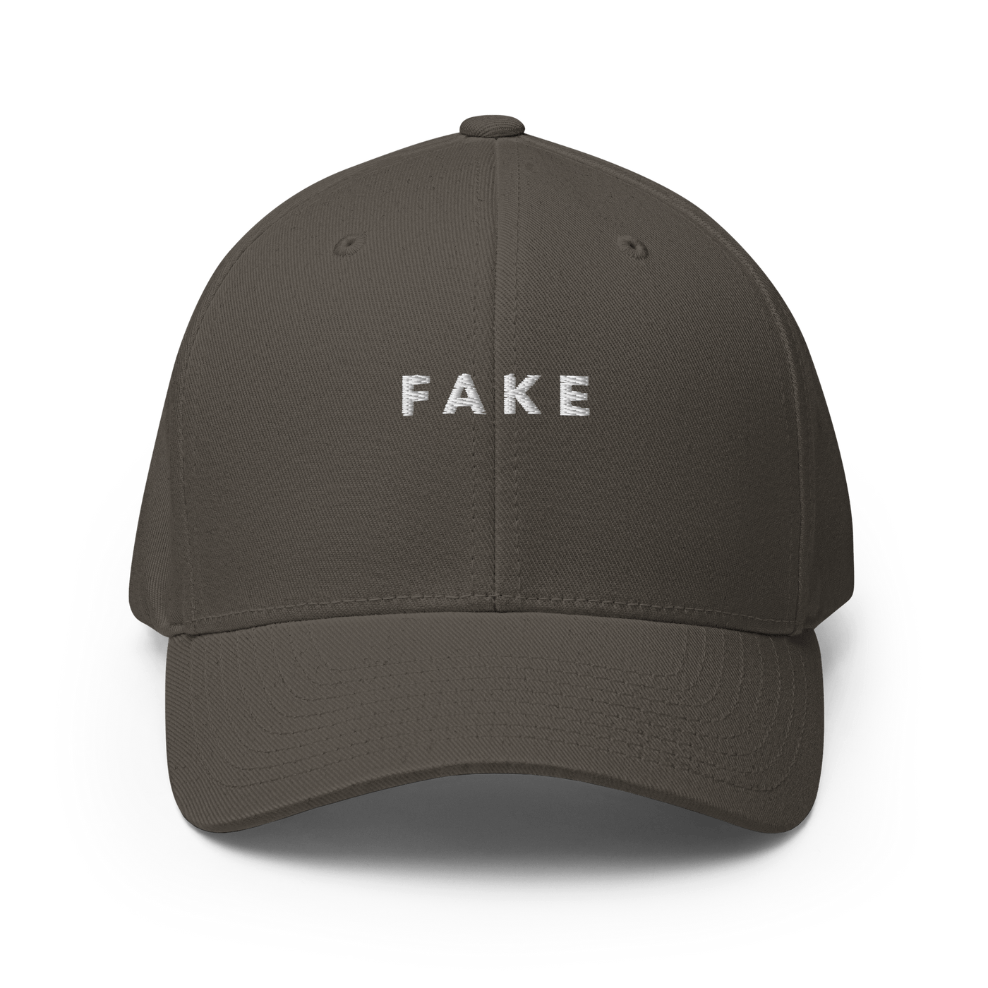 FAKE Flexfit Cap - Dark Grey - S/M - Just Another Cap Store
