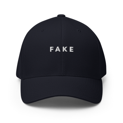 FAKE Flexfit Cap - Dark Navy - S/M - Just Another Cap Store