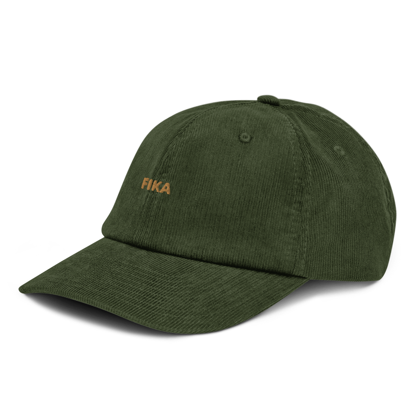 FIKA Corduroy hat - Dark Olive - - Just Another Cap Store