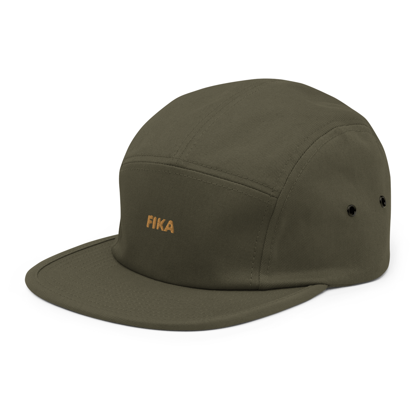 FIKA Five Panel Cap - Olive - - Just Another Cap Store