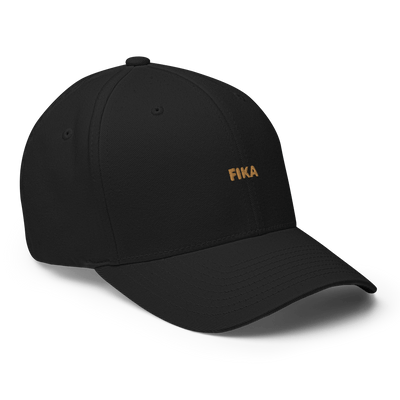 FIKA Flexfit cap - Black - S/M - Just Another Cap Store